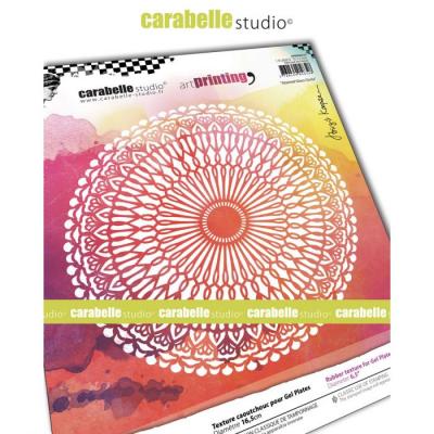 Carabella Studio Art Printing Druckplatte - Stained Glass Circle